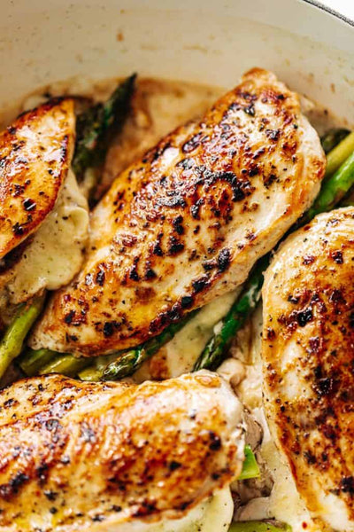 Asparagus Stuffed Chicken Breasts