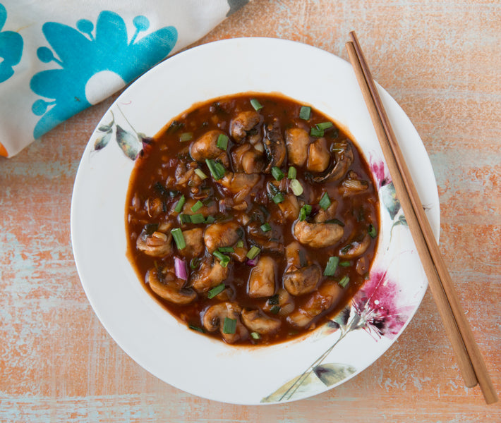 Mushroom Manchurian Recipe | Mushroom Chilli Recipe | Indian Chinese