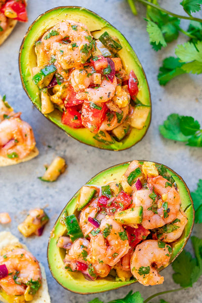 Shrimp Stuffed Avocados